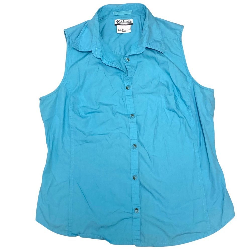 Columbia Top Size Large Blue